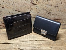 Portemonnaie Set: Aspinal of London & Echt Leder Top!