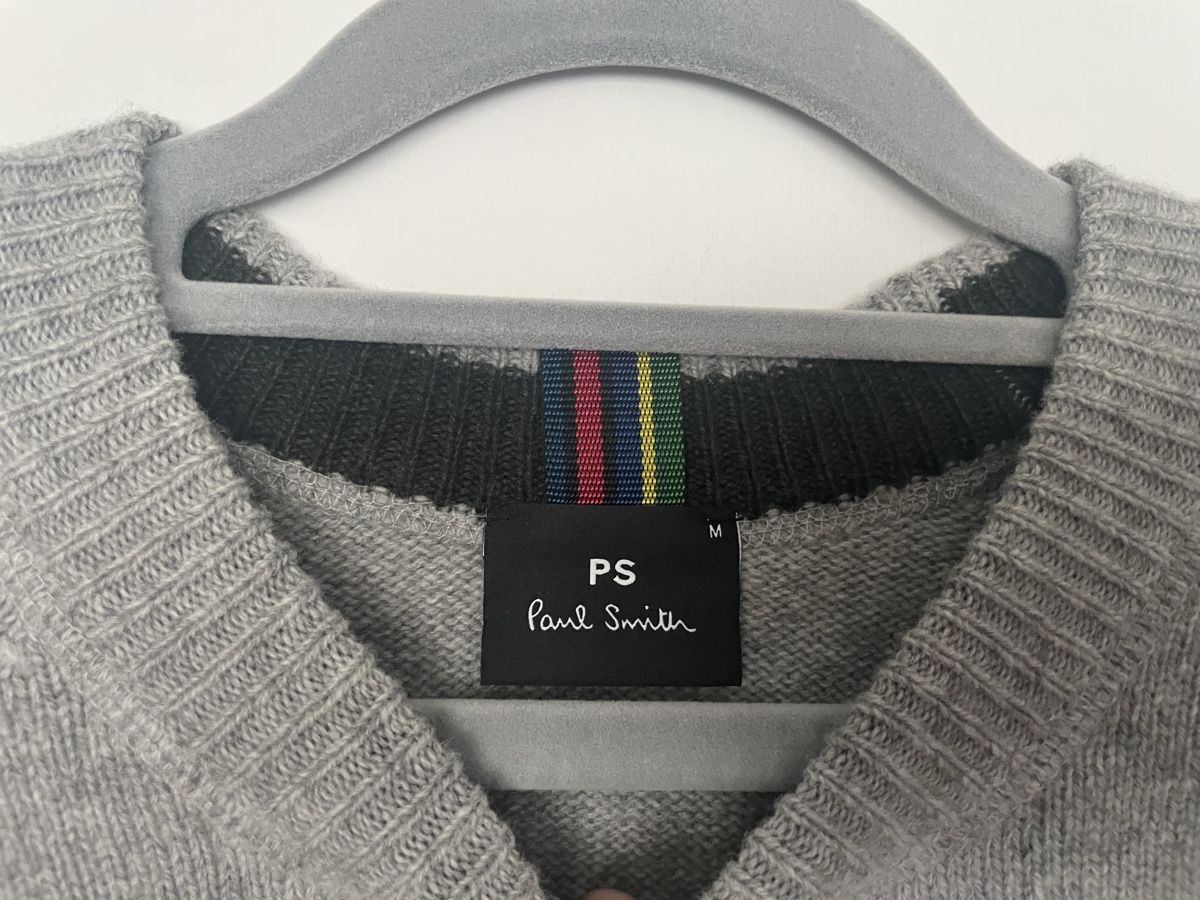 Paul Smith Maglioni & Felpe: Paul Smith grey 100% wool jumper M – Nuovo (secondo la descrizione) da Embrach venduto da lau_2gtp 1