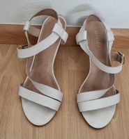 Minelli Sandalen aus Echtleder, weiss