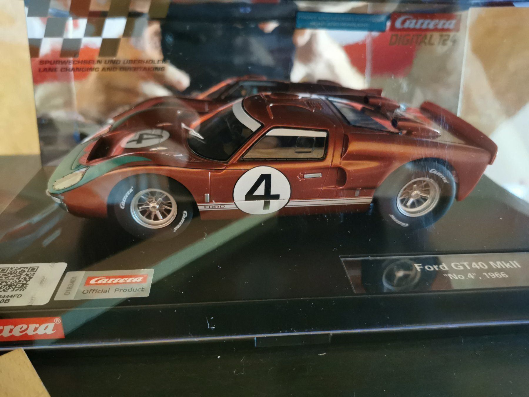 Carrera Modellautos: Carrera Digital 124 Ford GT40 MkII No.4 – Neu und originalverpackt aus Rüschegg-Heubach von Floeggi_86