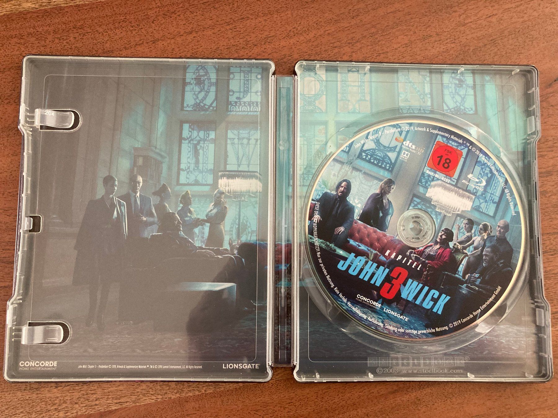 Alle DVDs: John Wick 3, Steelcover – Neu (gemäss Beschreibung) aus Mauensee von Etrigan 2