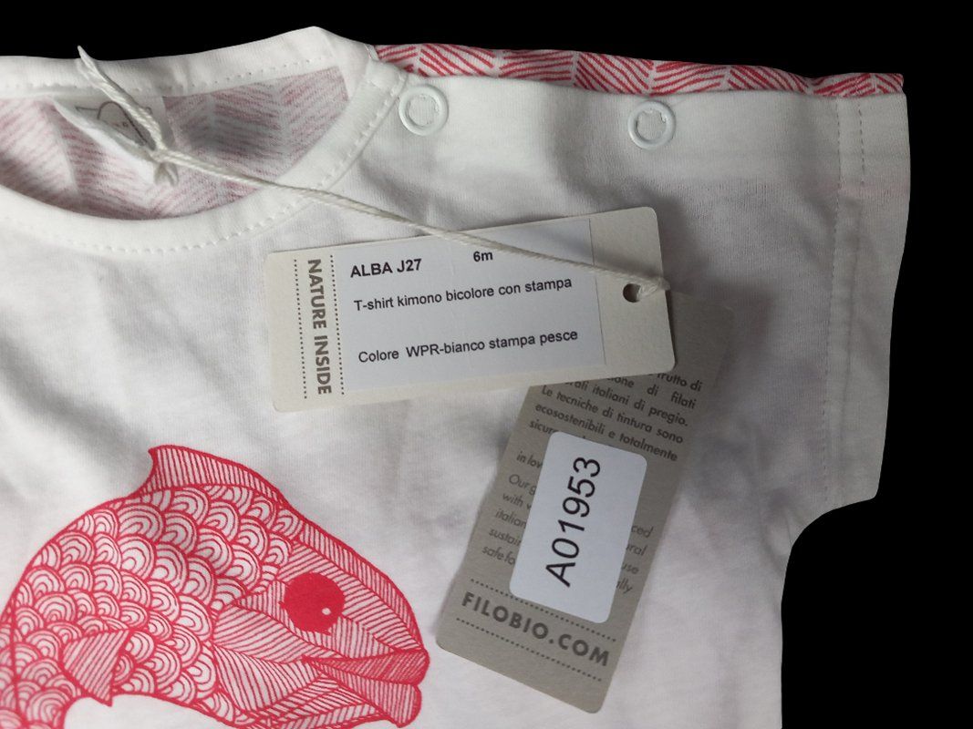 Blusen, T-Shirts & Tops: FILOBIO NATURE INSIDE Babyshirt, Fisch, 6 Monate – Neu (gemäss Beschreibung) aus Hünenberg von Restwert_Zug 4
