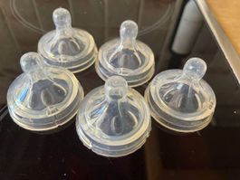 Philips Avent Sauger Grösse 2 + Grösse 3 insgesamt 12 Sauger
