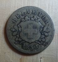 10 Rappen 1850, ss
