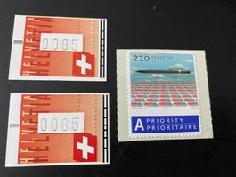 2005 ** Designklassiker ZN 1161 Schweizer  Flaggen 19 + 20
