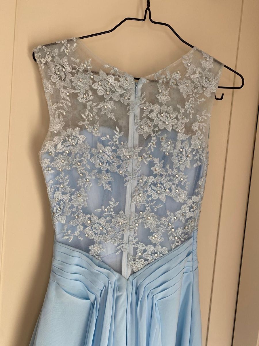 Vestiti: Blaues Abendkleid Gr. 34 – Usato da Luzern venduto da ste_xv95 3
