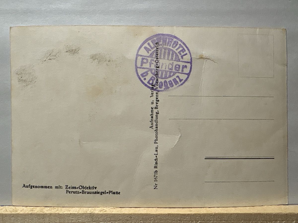 Cartoline postali: AK von Pfänderbahn bei Bregenz – Usato da Rümlang venduto da Brieftaube1 1