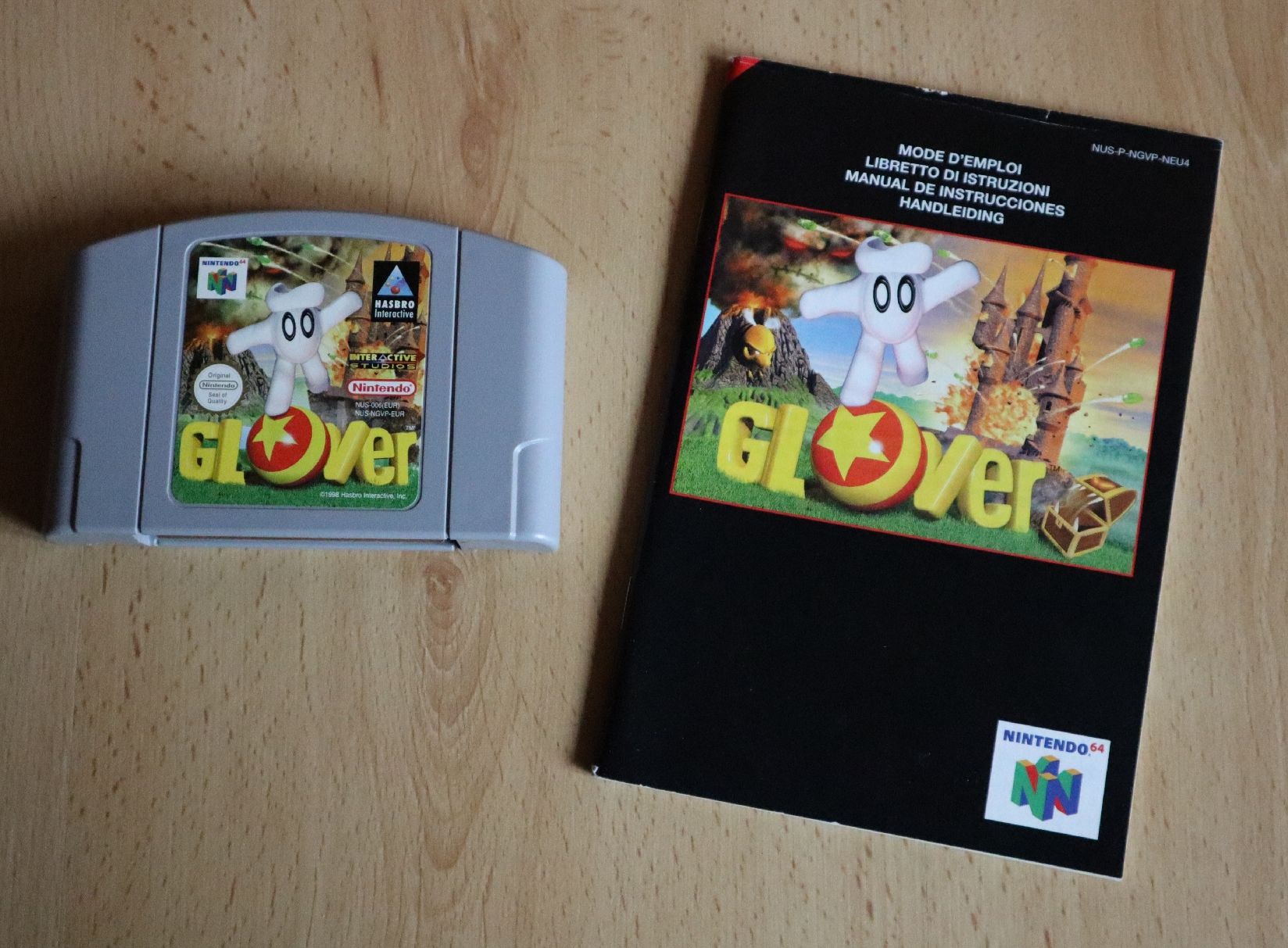Nintendo Giochi: Nintendo 64 Spiel - Glover - mit Anleitung - MULTI – Usato da Ochlenberg venduto da on3x