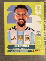 FIFA World Cup 2026 Sticker Nico González Panini