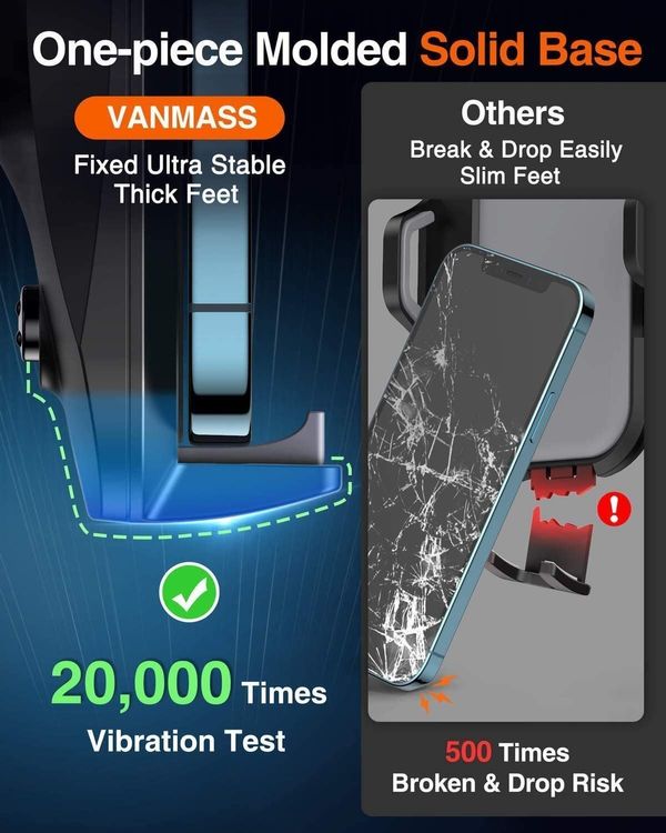 VANMASS Handyhalterung Auto Handyhalter