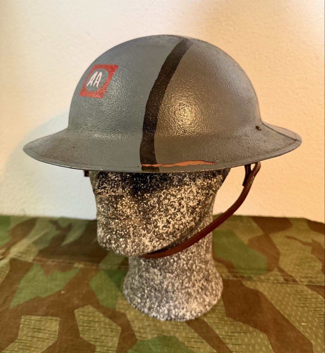 US Army Uniformi: ab CHF 1.- / REPRO / Armee / WW1 / US-Army / Armeehelm – Difettoso da Romanshorn venduto da Romolo_Blu 1