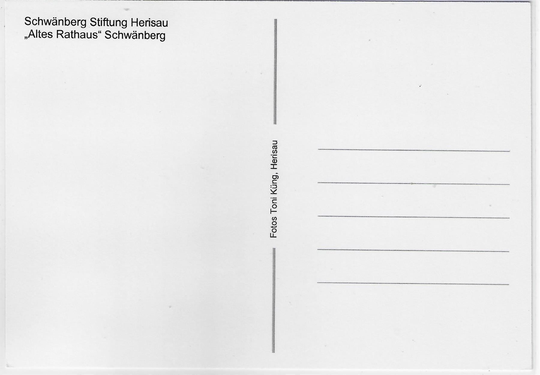 Cartes postales: Schwänberg Stiftung Herisau - Altes – Antique à Ettingen par Kartenplanet 1