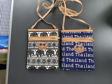 Thai Umhängetasche Set: Sommerlich, leicht, praktisch!