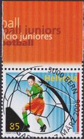 2006, Nr.1195 "Juniorenfussball" mit ET-Voll-Stempel + TAB.