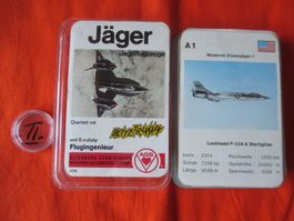 Quartett 3216 Jäger Jagdflugzeuge