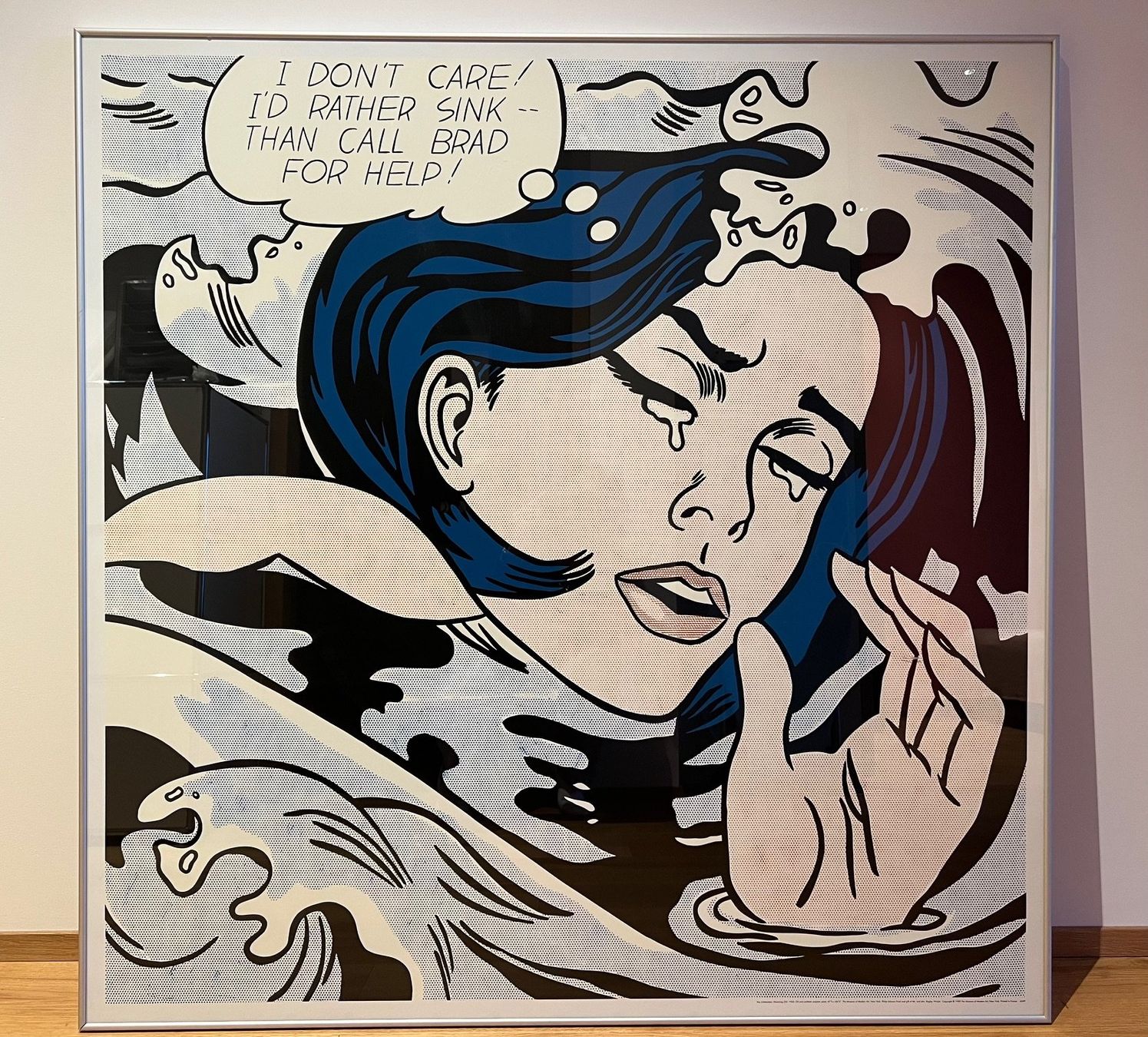Foto & Immagini: Roy Lichtenstein - Drawning Girl – Usato da Zürich venduto da Melodyr01