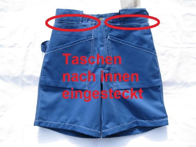 Wikland Pantaloni: Arbeitsshorts WIKLAND 1040 Gr. 37.5 blau, neu – Nuovo (secondo la descrizione) da Eschenbach SG venduto da brocarte 7