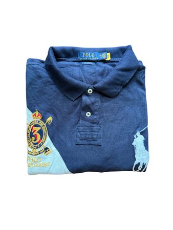 Polo Ralph Lauren chemise à manches courtes bleu marine
