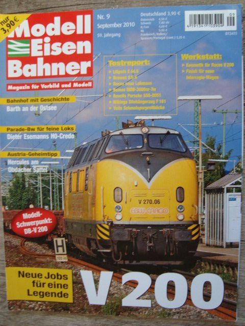 Riviste & Magazine: Modelleisenbahner Nr. 9 September 2010 – Nuovo (secondo la descrizione) da Thun venduto da Abigboss