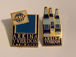 2 Pin Arkina Yverdon Mineralwasser