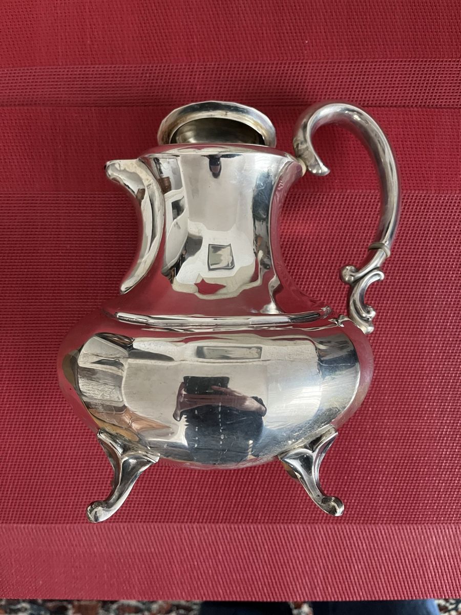 Teiere: alte Kanne Tee Kaffe 800 Silber 825g – Usato da Muri b. Bern venduto da Sugimoto 2