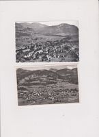 2 cartes postales vue aérienne de Châtel-St-Denis