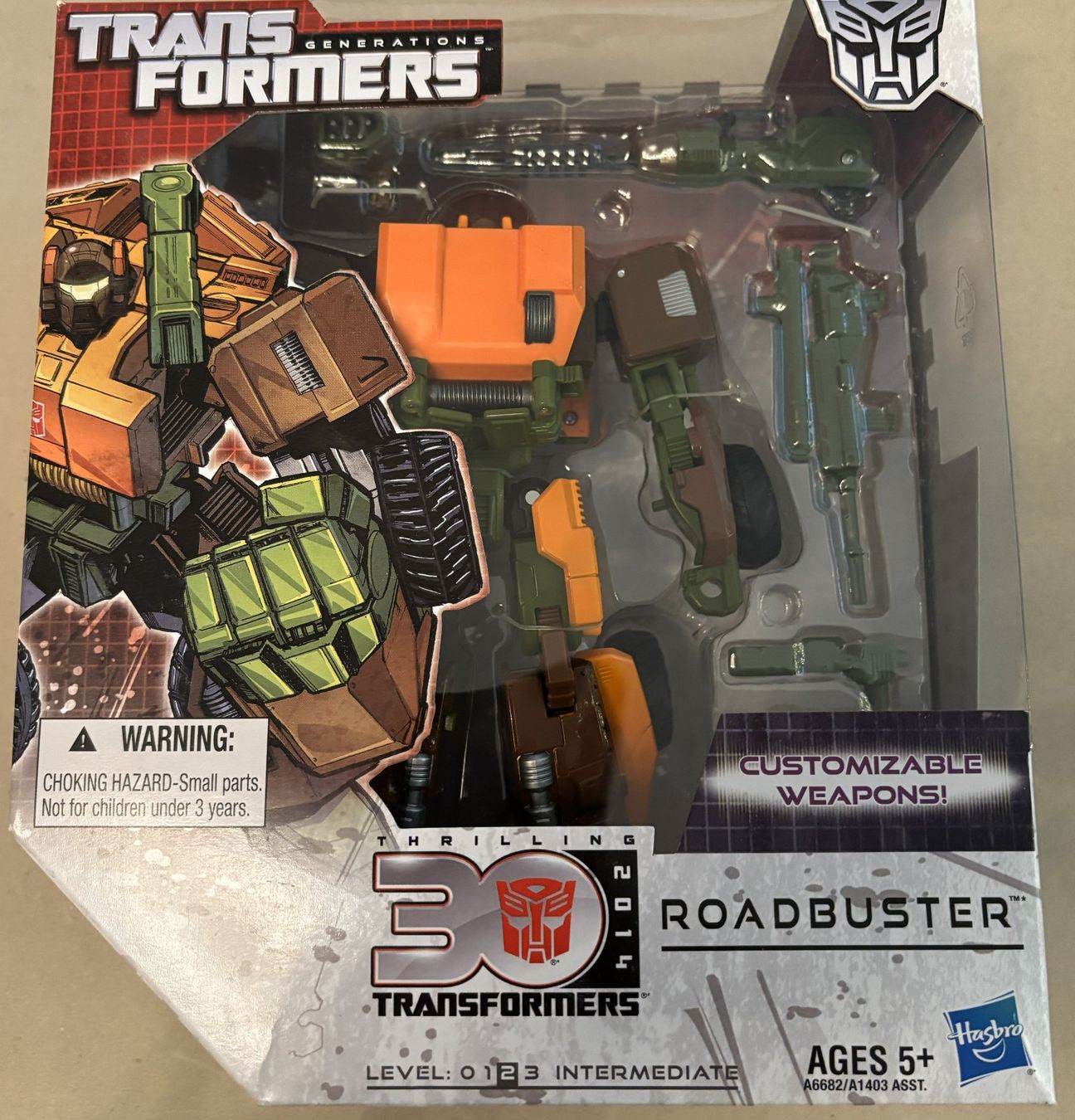 Hasbro Statuette: Transformers Roadbuster (Voyager Class) – Nuovo e nell'imballaggio originale da Founex venduto da spf_b7sg