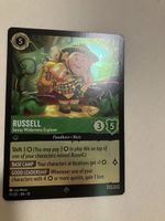 Lorcana attack of the vine Russell foil EN