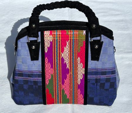 Handtasche / Umhängetasche aus Myanmar Burma - 100% Handmade