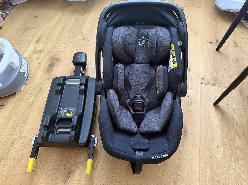Seggiolini per auto: MaxiCosi Marble inkl. Basisstation – Usato da Gansingen venduto da sta_v5mj 1