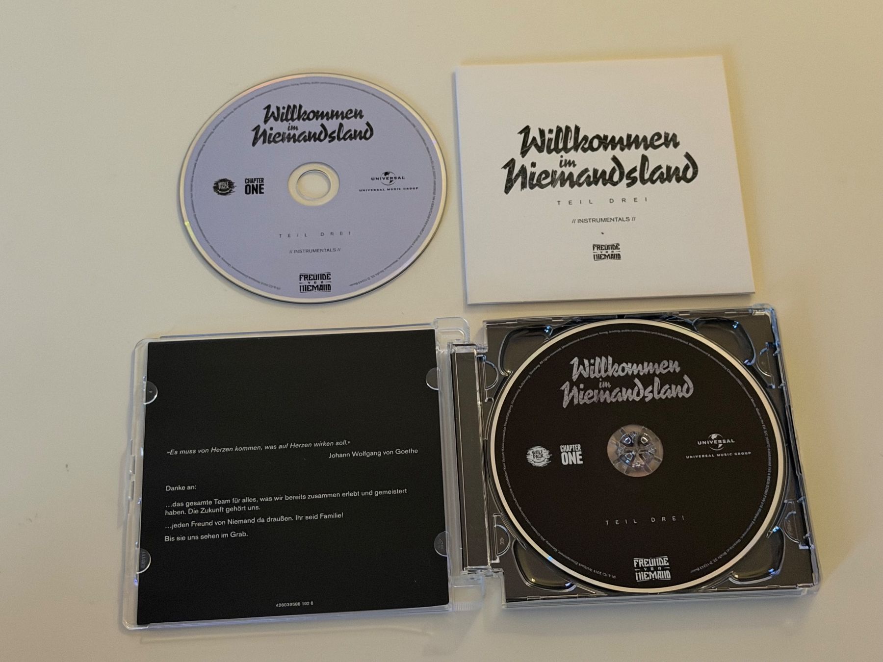 CD: Willkommen im Niemandsland - Teil 3 / 2CD – Nuovo (secondo la descrizione) da Altstätten SG venduto da sheamus 2