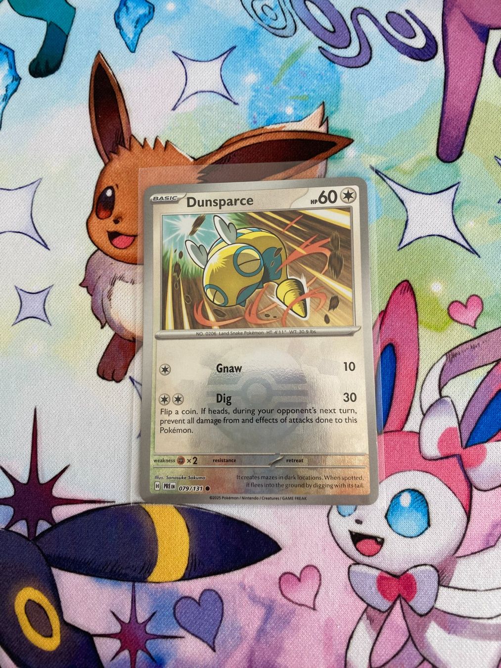 Pokémon Carte collezionabili: Pokemon Dunsparce Pokeball 079/131 PRE – Usato da Grindelwald venduto da TSG-G-Town