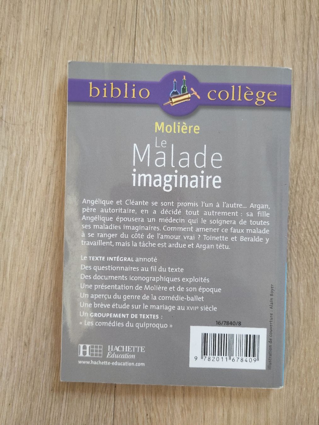 Libri: Le Malade imaginaire Molière Biblio Collège – Usato da Zürich venduto da her_yqt7 1
