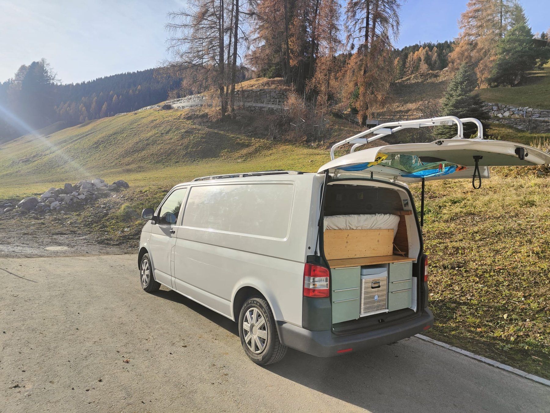 Camper VW T5 4Motion, langer Radstand (Gebraucht) in Davos Platz fr CHF  14800  nur Abholung auf Ricardo kaufen