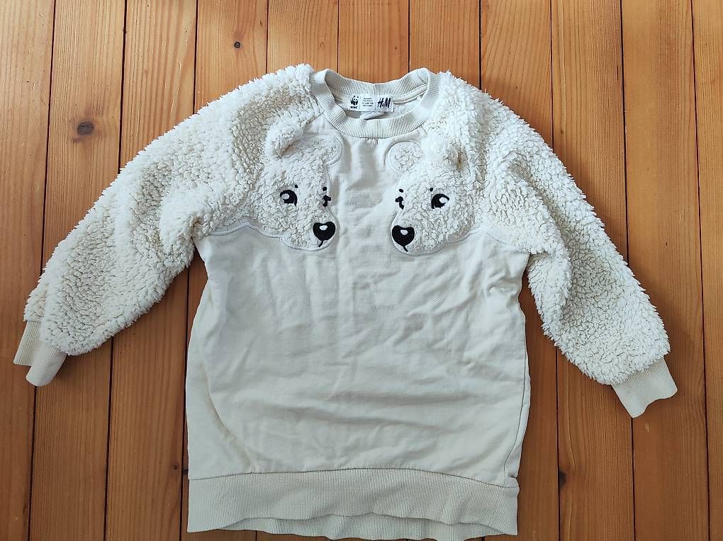 Pulls et sweat-shirts: Süsser Eisbären Pullover H&M Gr.98/104 – D'occasion à Zürich par aendiiii