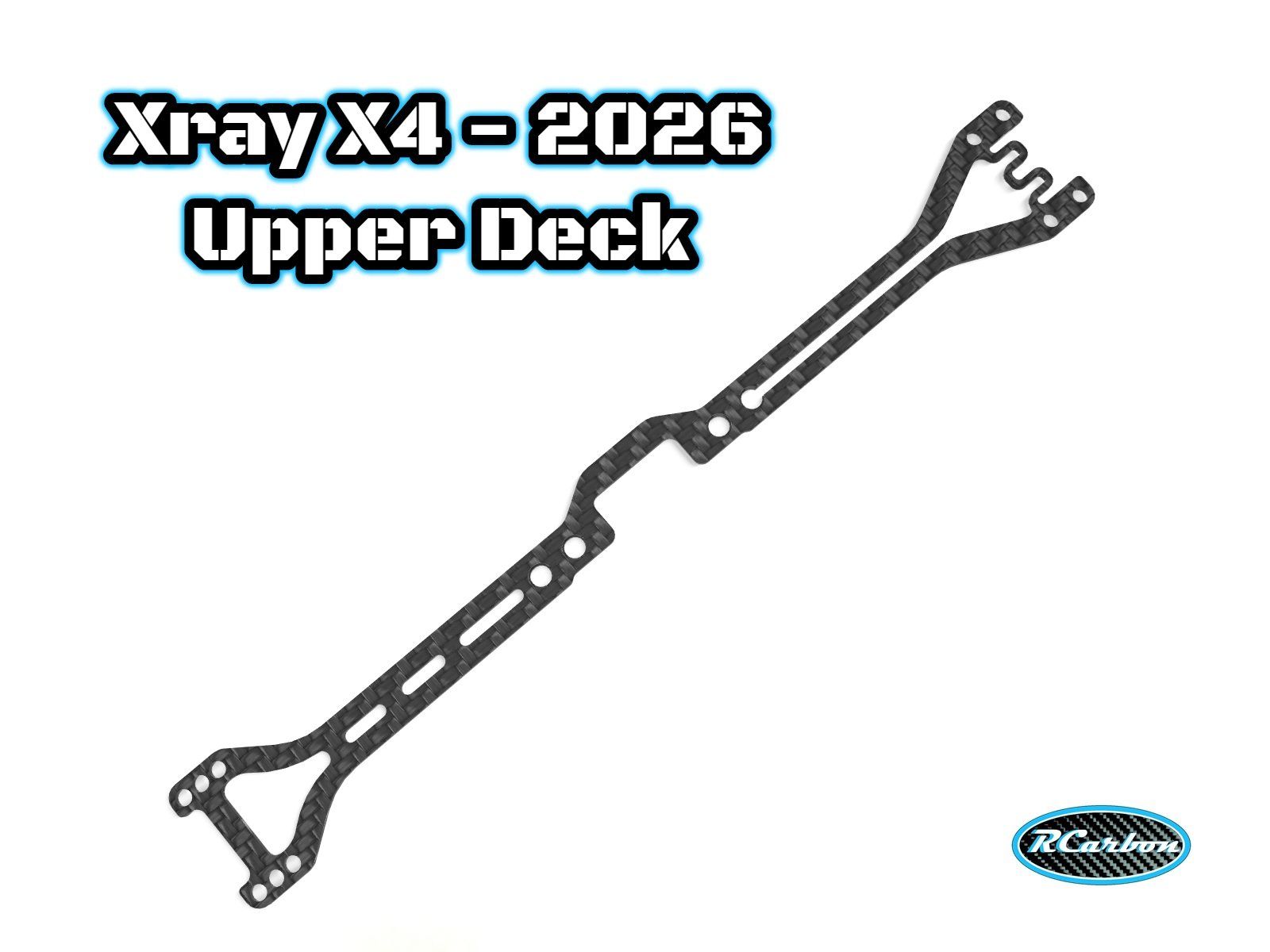 XRay Modellismo RC: CARBON UPPER DECK FOR XRAY X4 2026 – Nuovo (secondo la descrizione) da Montagny-Yverdon venduto da Rcarbon.