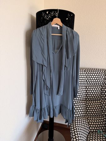 See by Chloé Dress - Mirage Blue - Size 40
