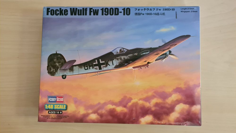 1:48 Focke-Wulf Fw190 D-10 - Hobby Boss 81717 | Kaufen auf Ricardo