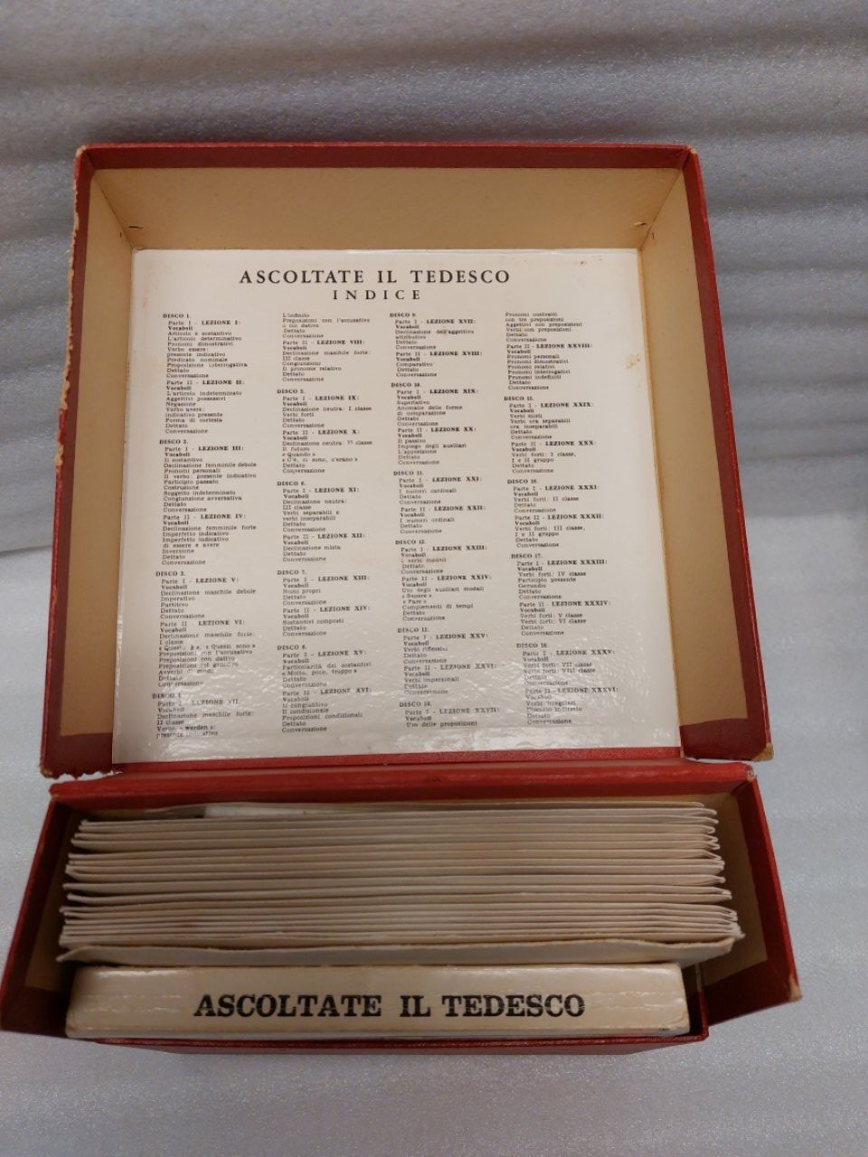 Vinyles: Ascoltate il Tedesco - Vinile Super raro. Completo – D'occasion à Pambio Noranco par TREBORLOP 1