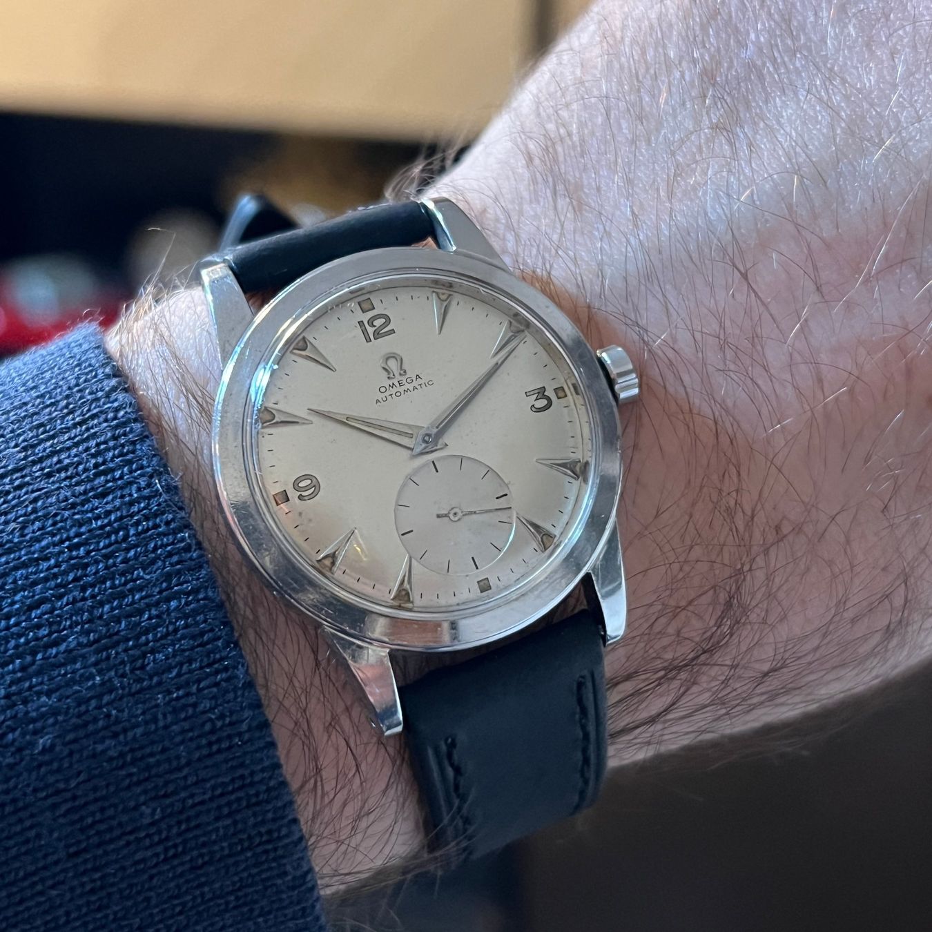 Omega Orologi: Omega Seamaster Vintage Automatic Bumper 2576-1 – Usato da Carouge GE venduto da Watchaser 3