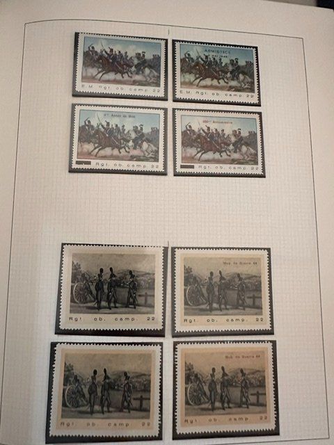 Alle Briefmarken: Soldatenmarken Sammlung – Gebraucht aus Alterswil FR von Kurmann1 8