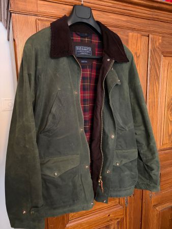 Manifattura Ceccarelli / Rain Caban / Grösse 44 / Dark Green