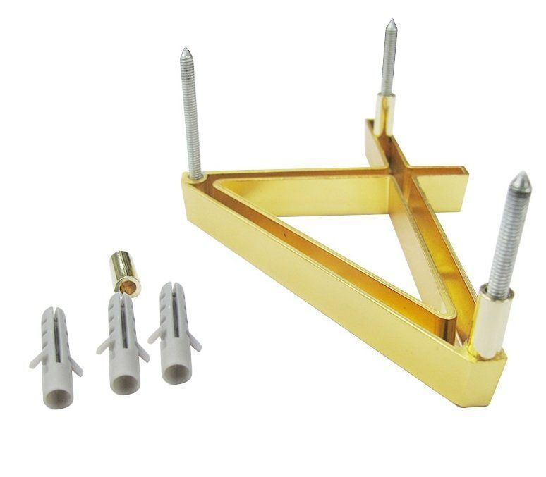 Insegne: 126mm Hausnummer 0-9 & A-B gold – Nuovo e nell'imballaggio originale da Uerkheim venduto da Kaufoption 5