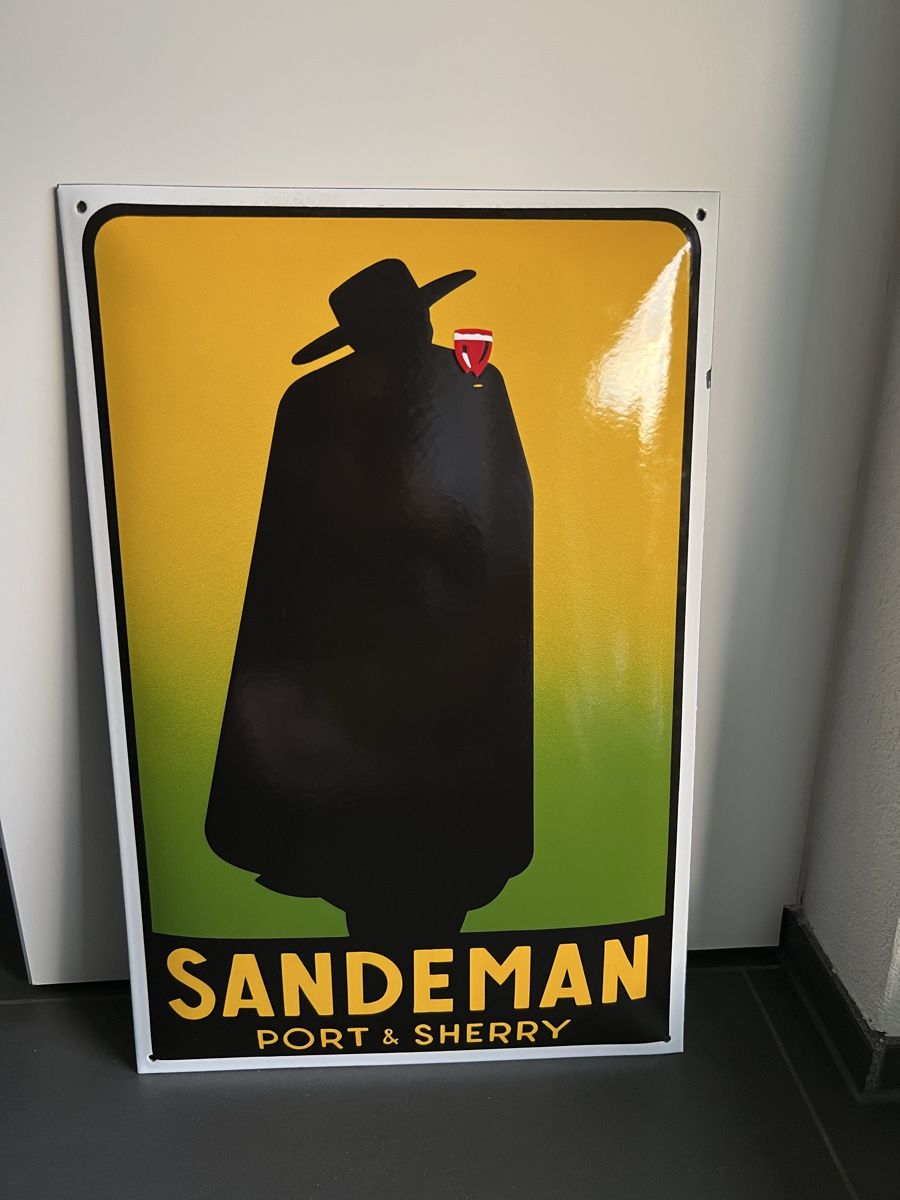 Insegne: Emailschild SANDEMAN Port & Sherry – Usato da Holziken venduto da 181281 2