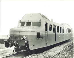 2 x Photographie ancienne.Oerlikon. Autorail PLM