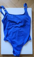 Maillot de bain bleu paon (M)