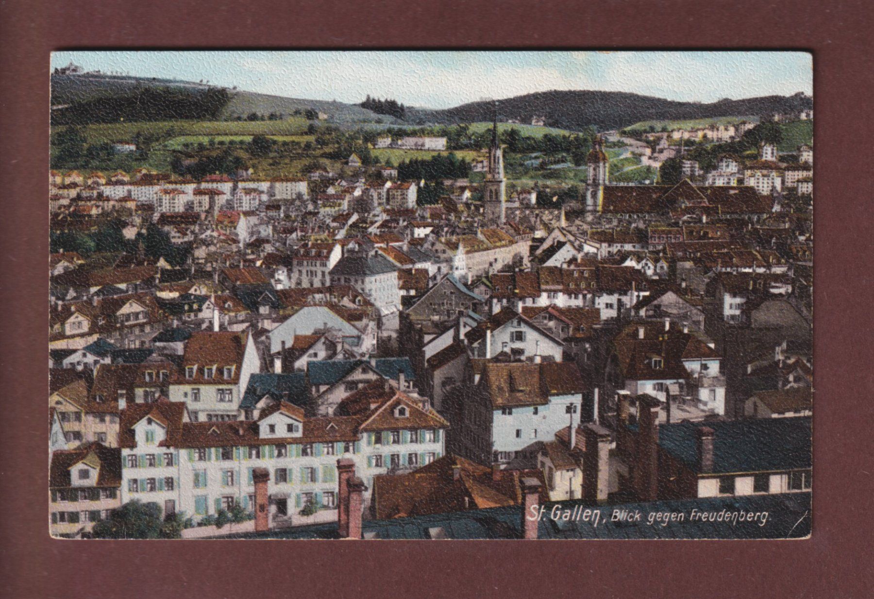 Cartes postales: ST. GALLEN - Freundenberg – D'occasion à Pully par nicecards