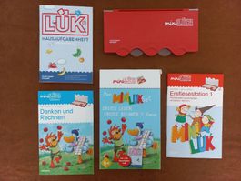 miniLÜK Set Mein erstes Lesen Rechnen 1 Klasse Lernspiel