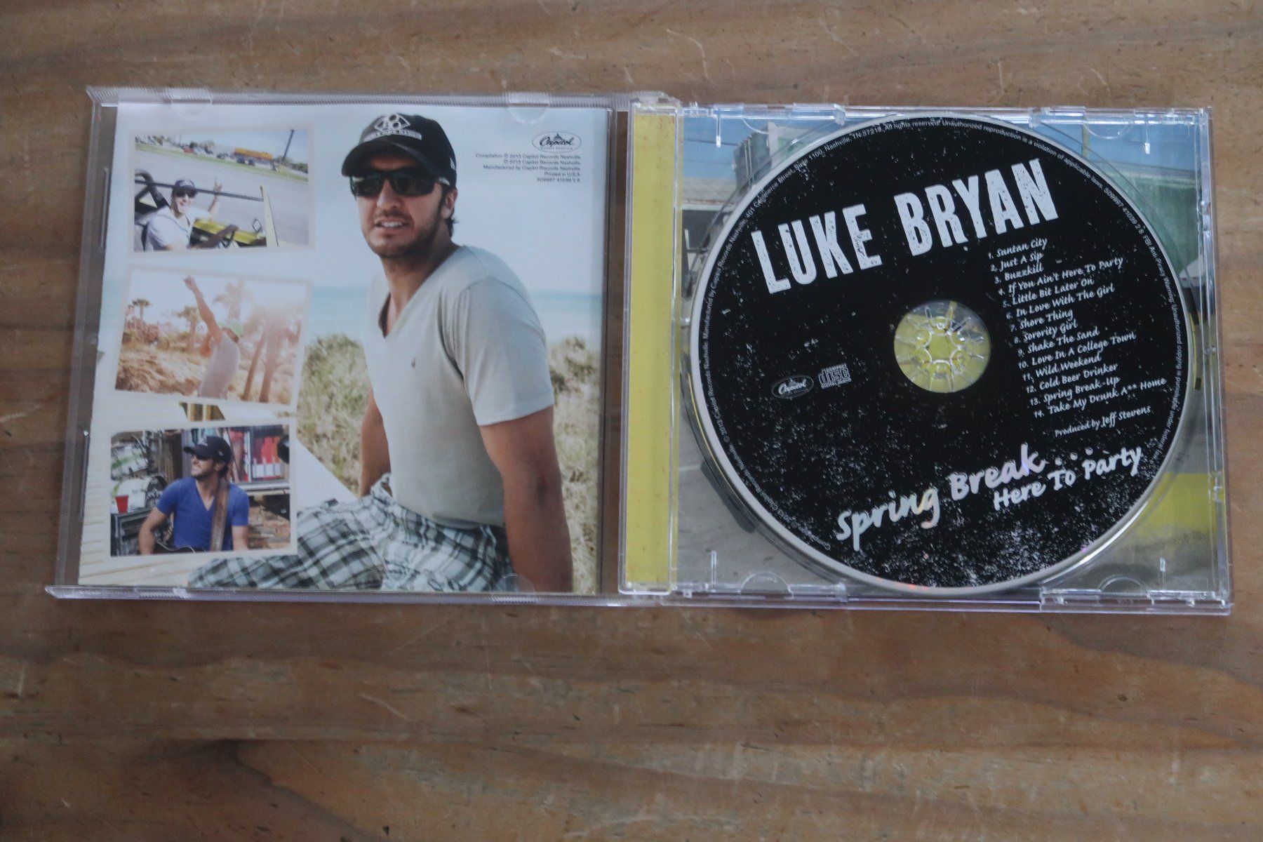CDs: LUKE BRYAN - SPRING BREAK...HERE TO PARTY - CD – Gebraucht aus Basel von Patiscat 3