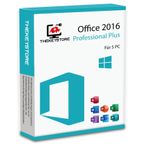Microsoft Office 2016 Pro Plus - 5 PC's